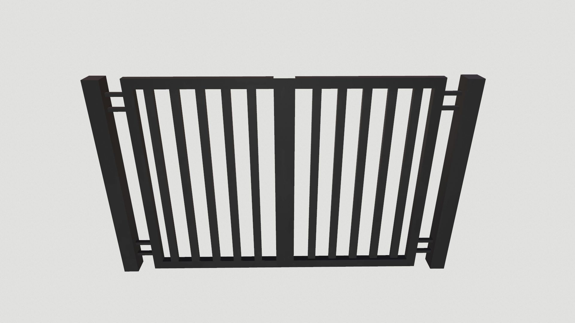 Door 3D Model Low-poly 3D model_2