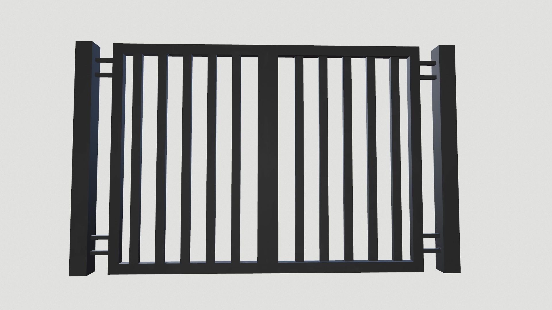 Door 3D Model Low-poly 3D model_5