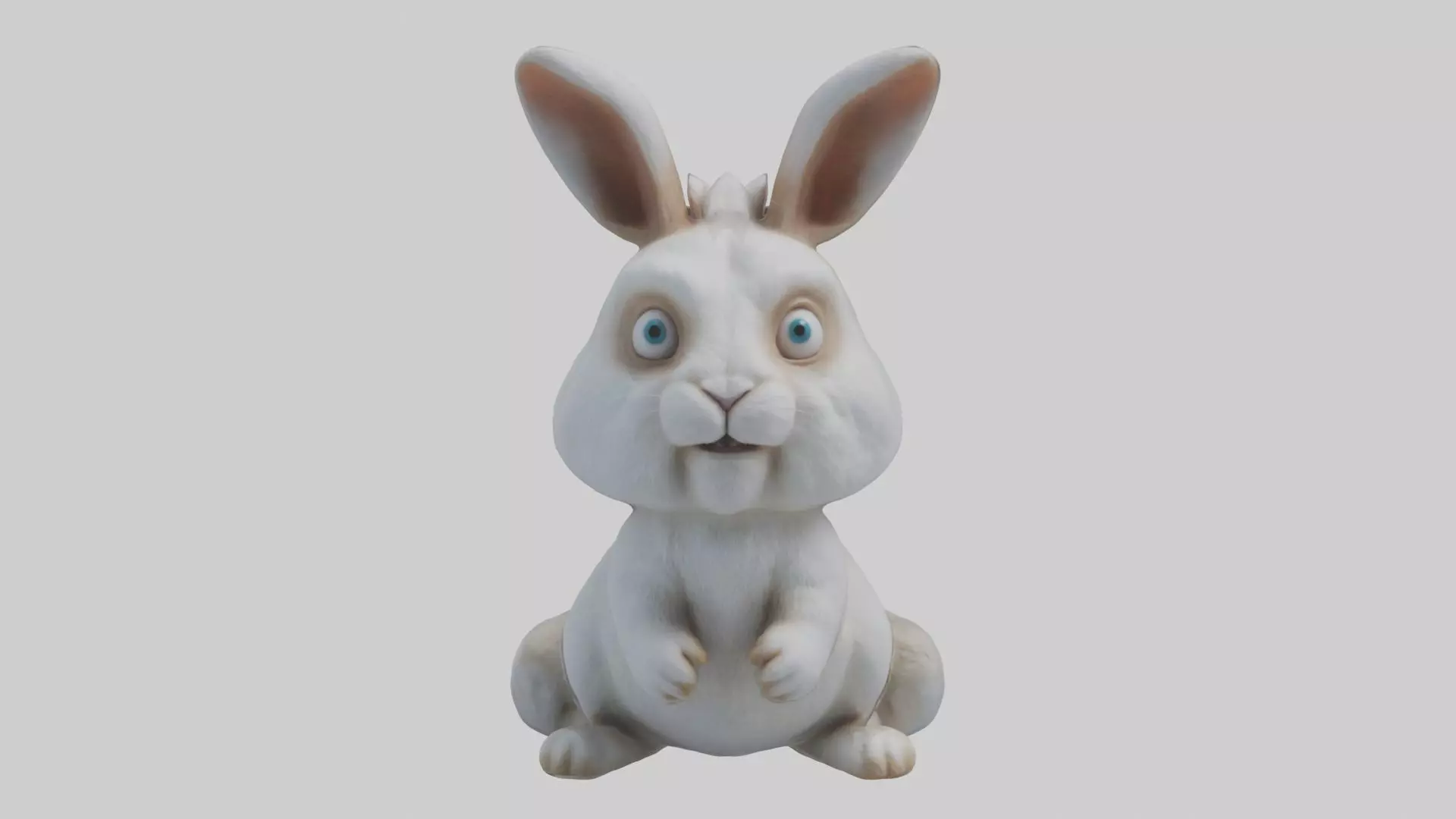 Dwarf Rabbit Model 1 Low-poly 3D model_0