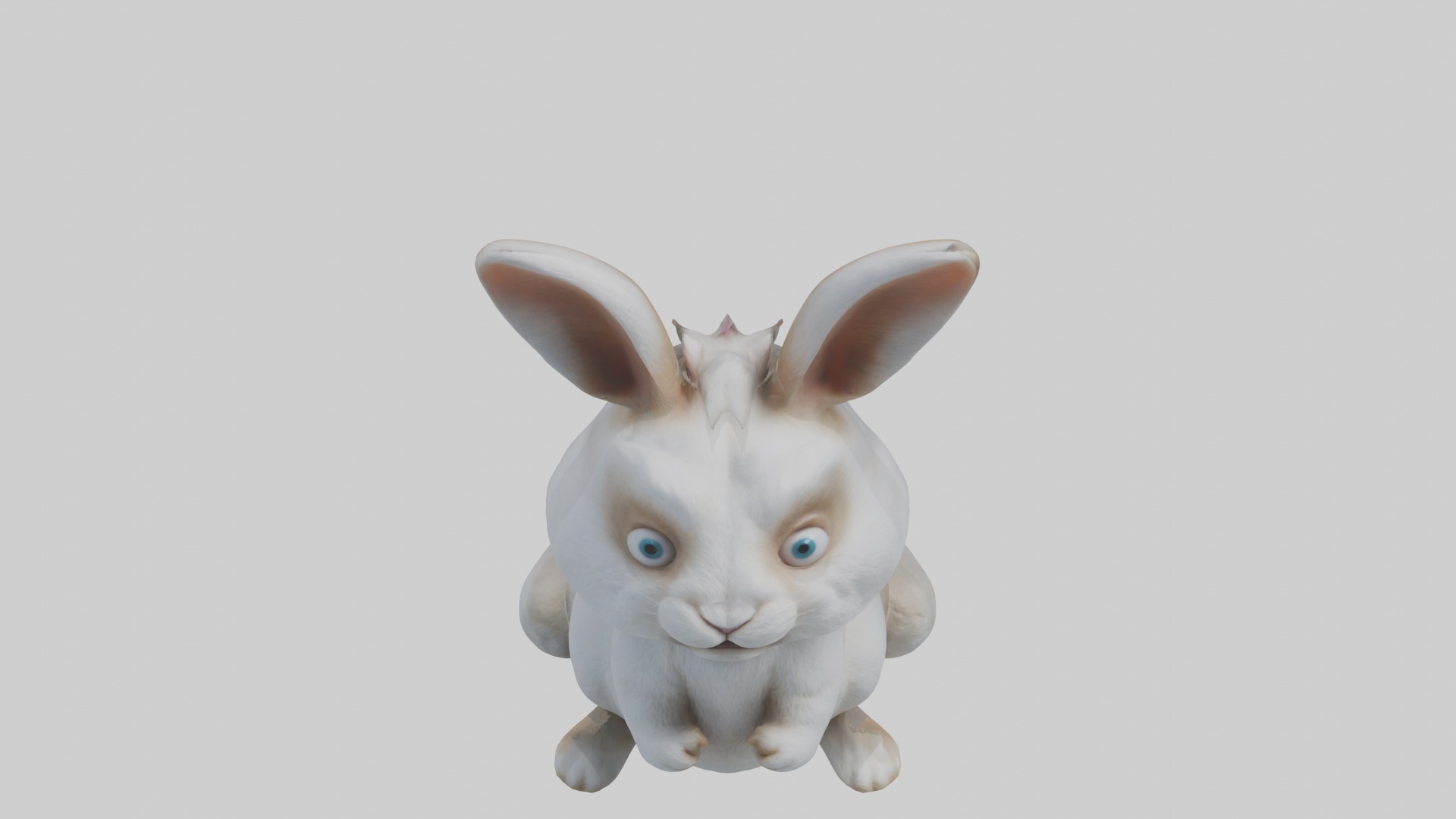 Dwarf Rabbit Model 1 Low-poly 3D model_10