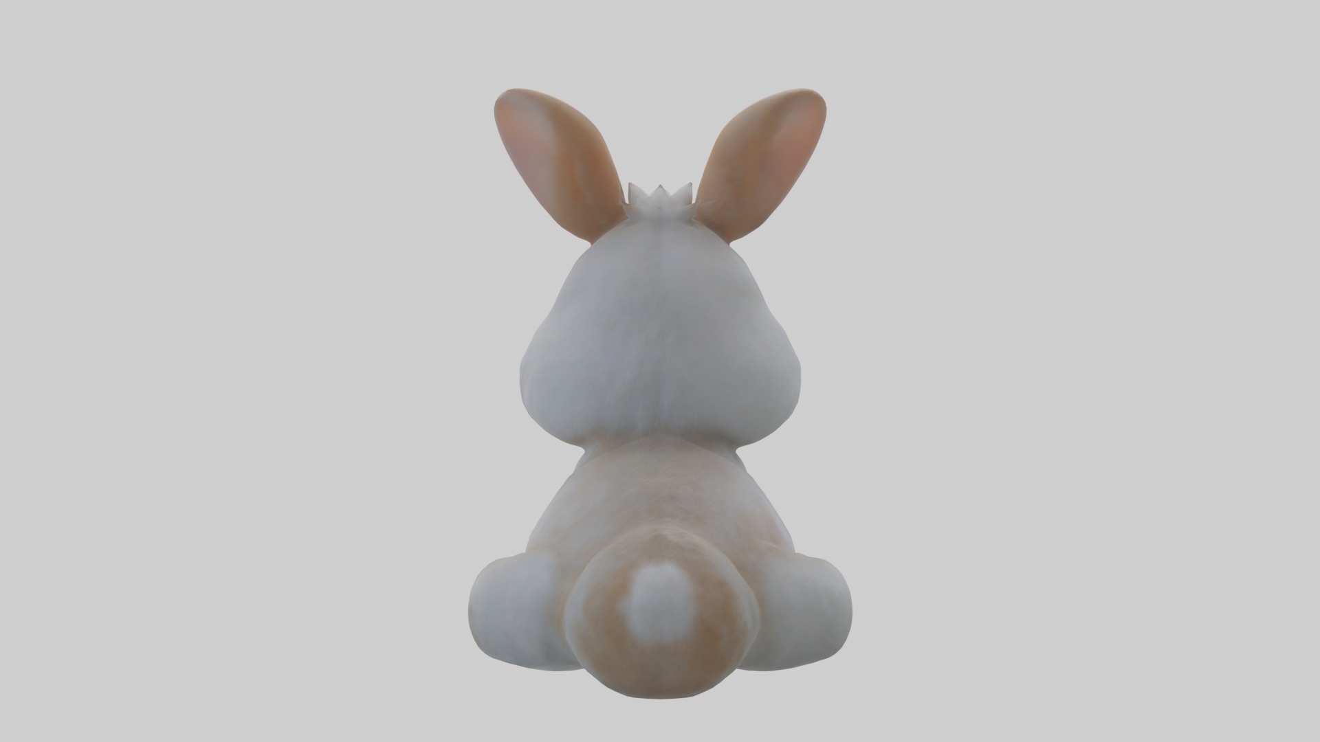 Dwarf Rabbit Model 1 Low-poly 3D model_1