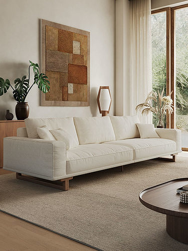 Mid Century interior  3D model 7
