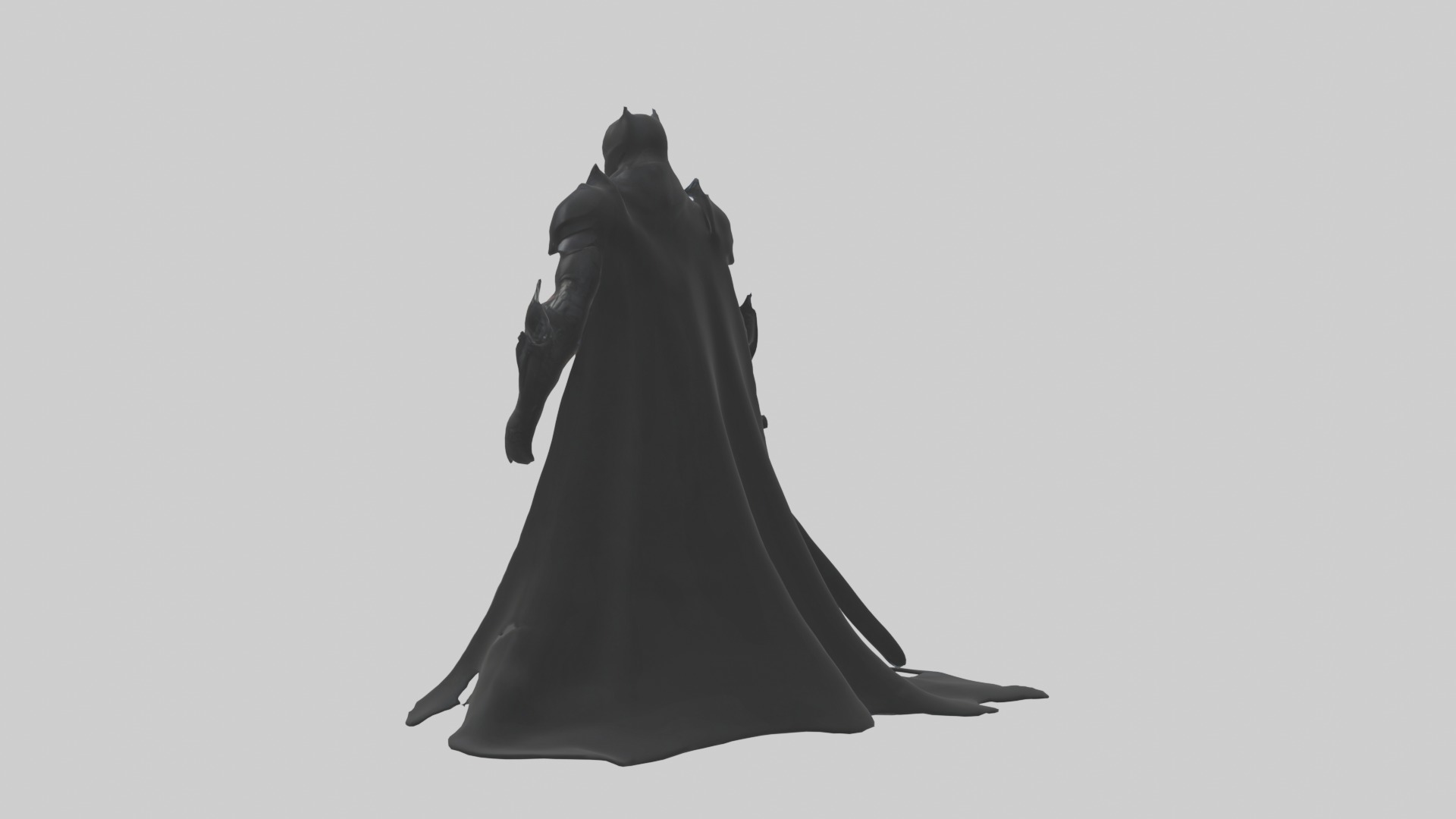 Darkknight Model 1 Low-poly 3D model_2