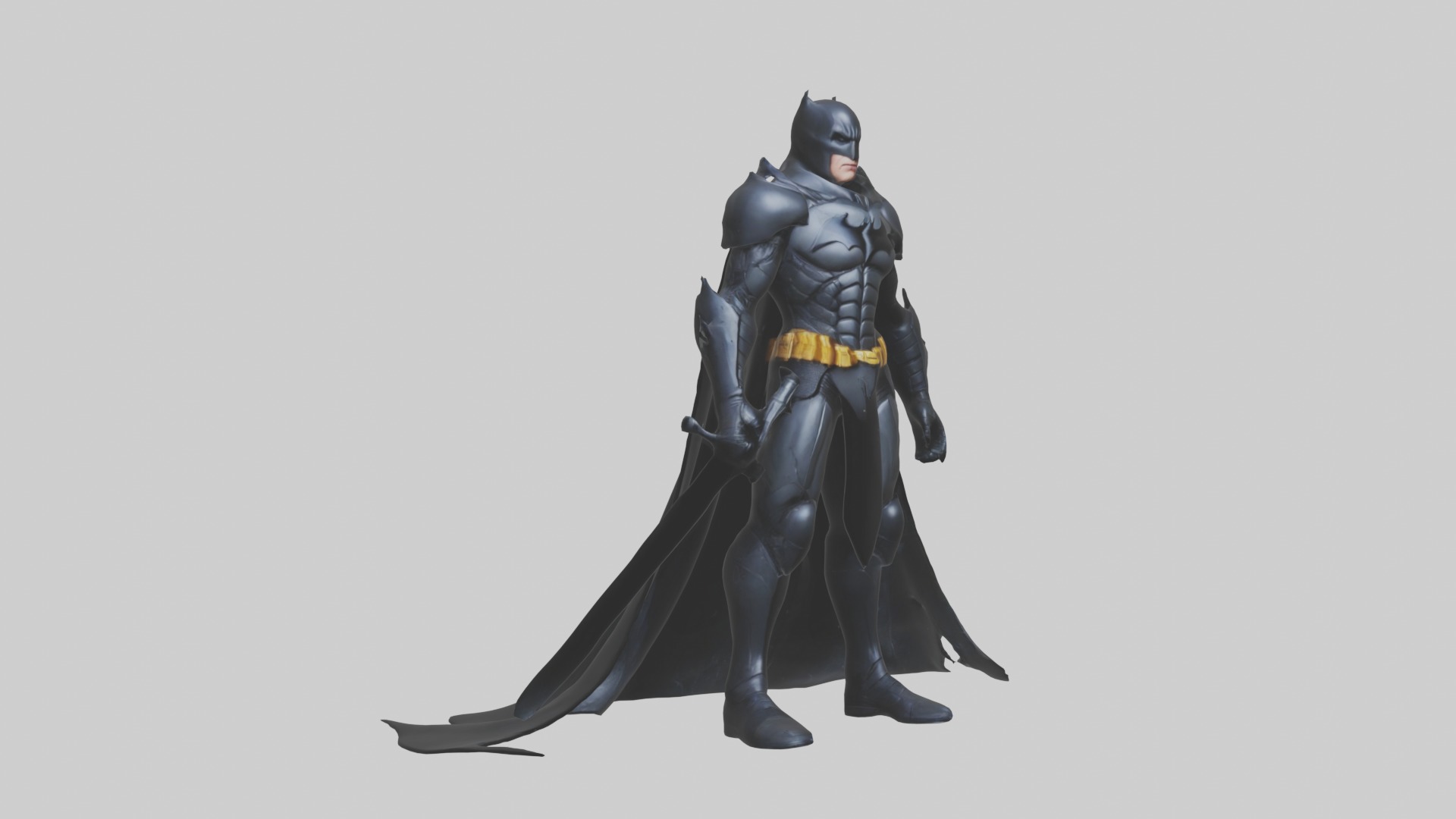 Darkknight Model 1 Low-poly 3D model_5
