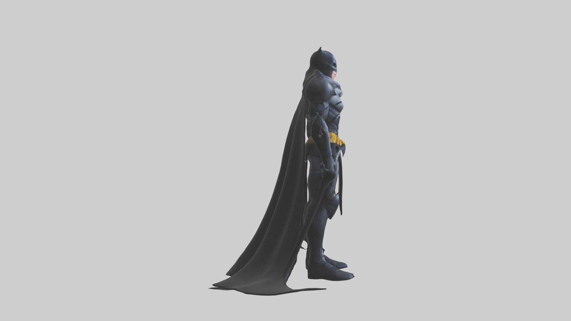 Darkknight Model 1 Low-poly 3D model_7