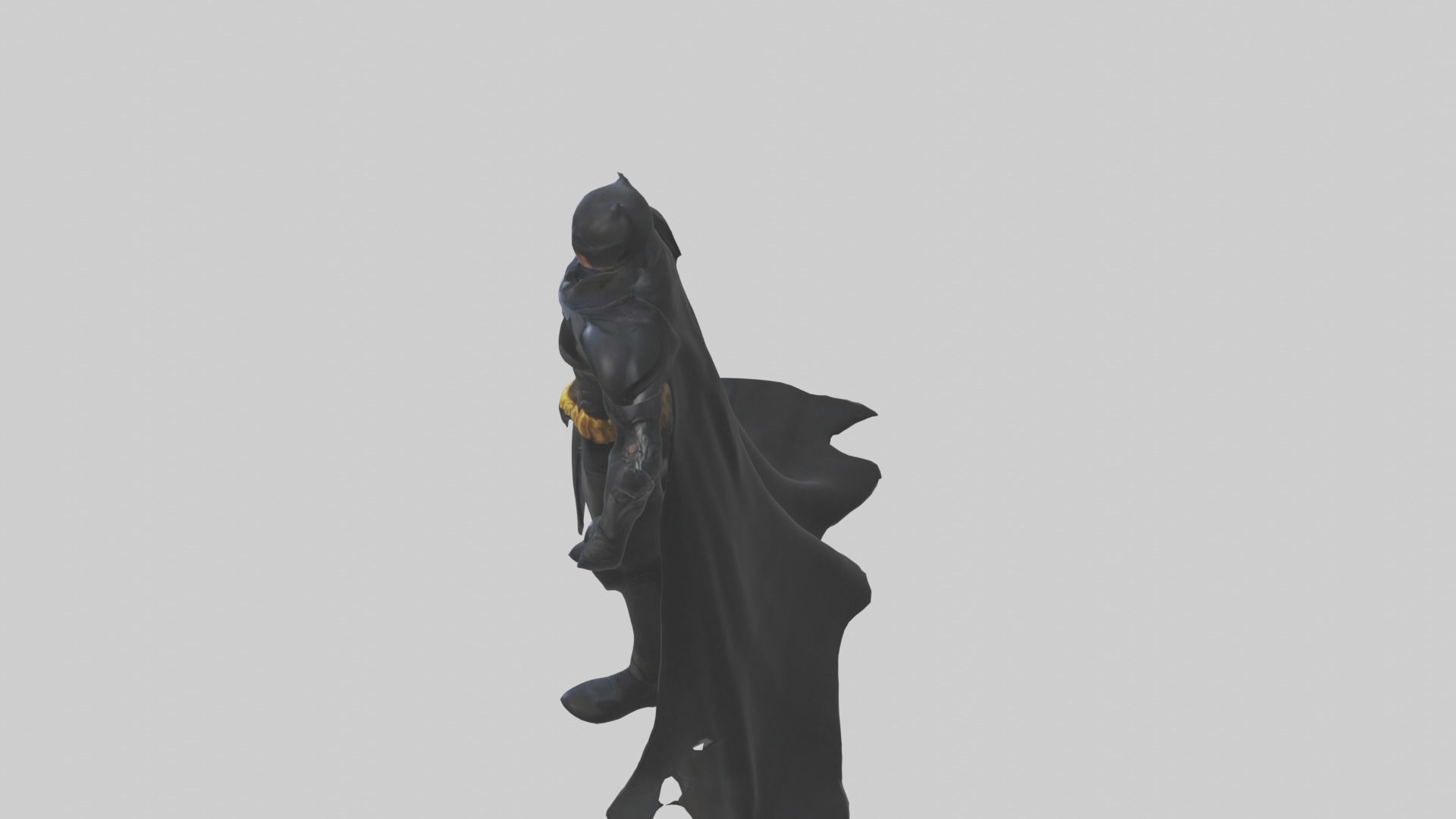 Darkknight Model 1 Low-poly 3D model_11