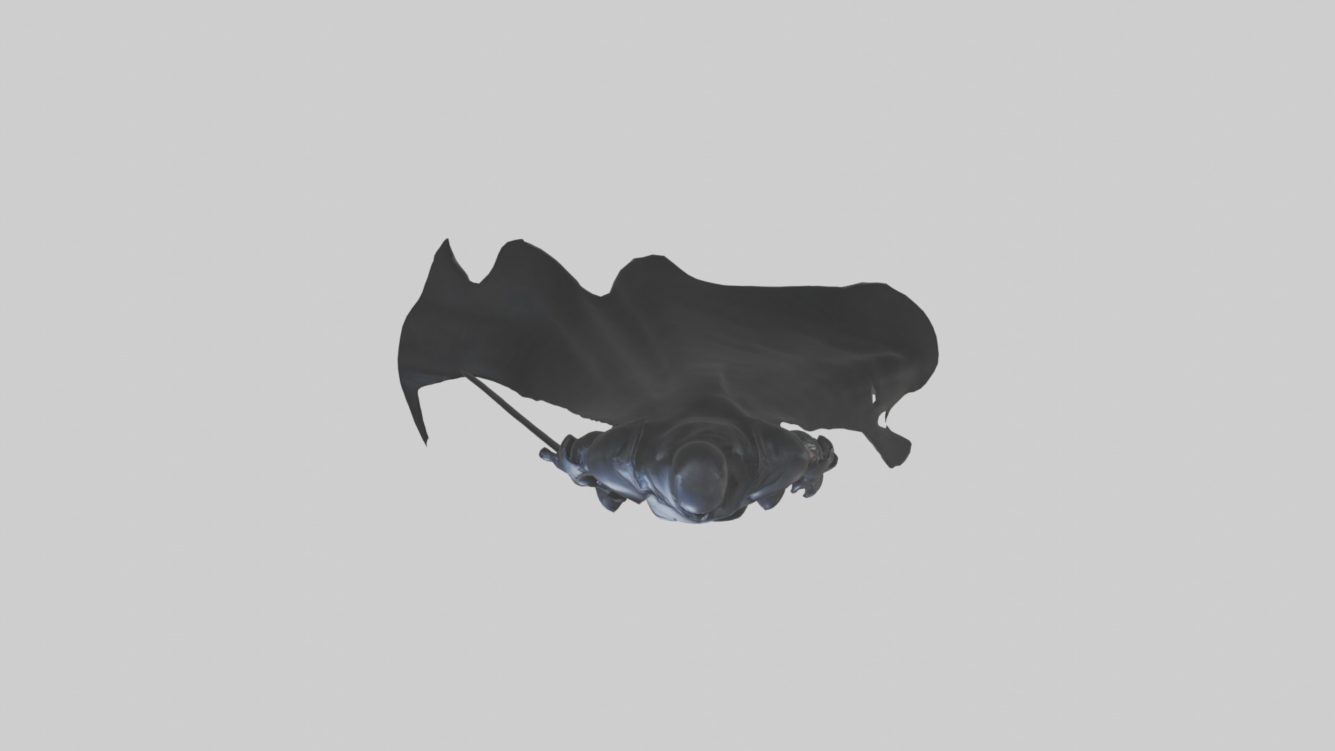 Darkknight Model 1 Low-poly 3D model_8