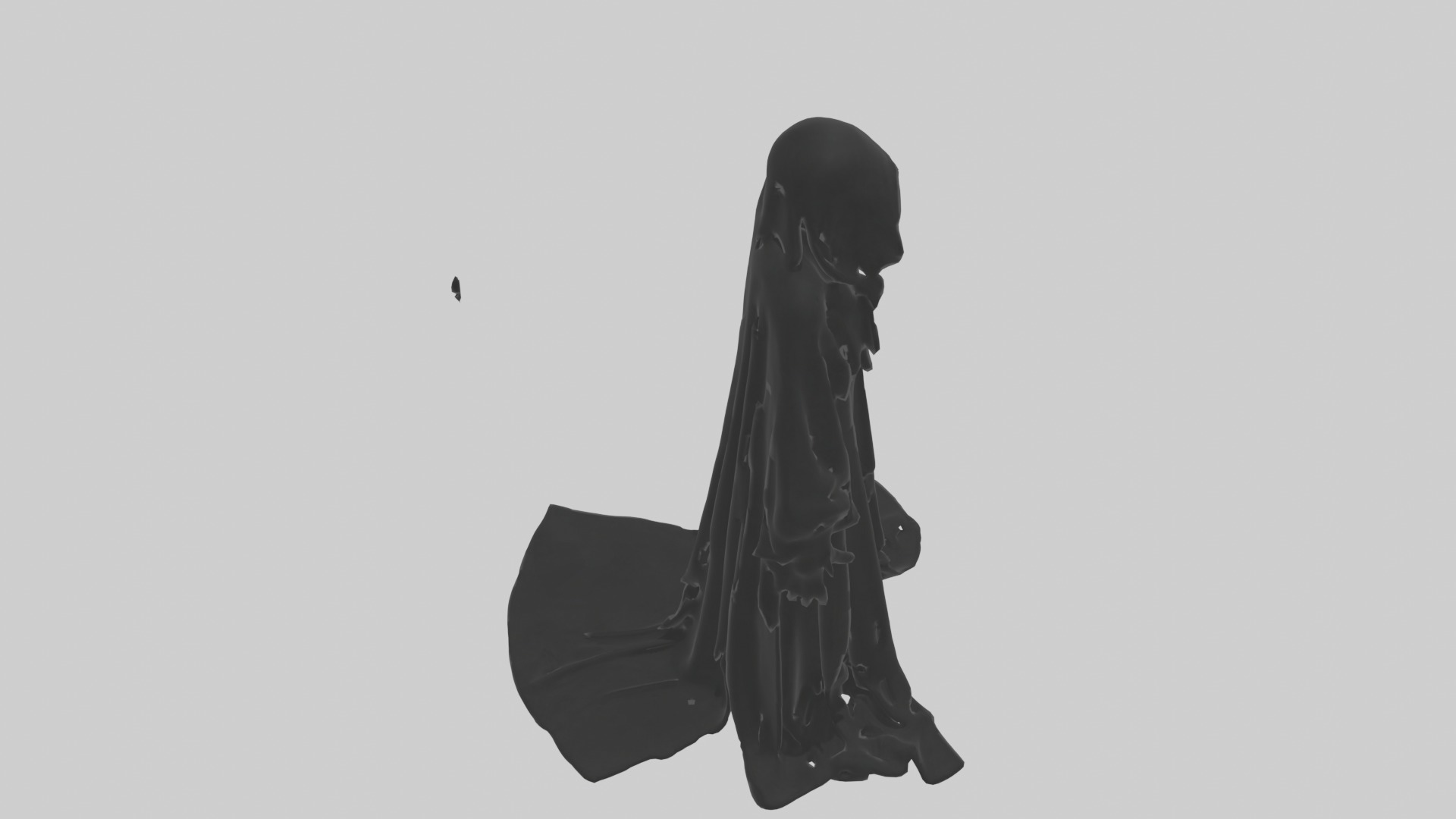 Darkfigure Model 1 Low-poly 3D model_12