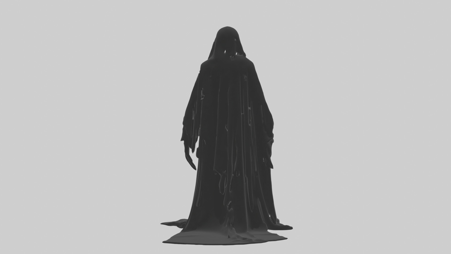 Darkfigure Model 1 Low-poly 3D model_2
