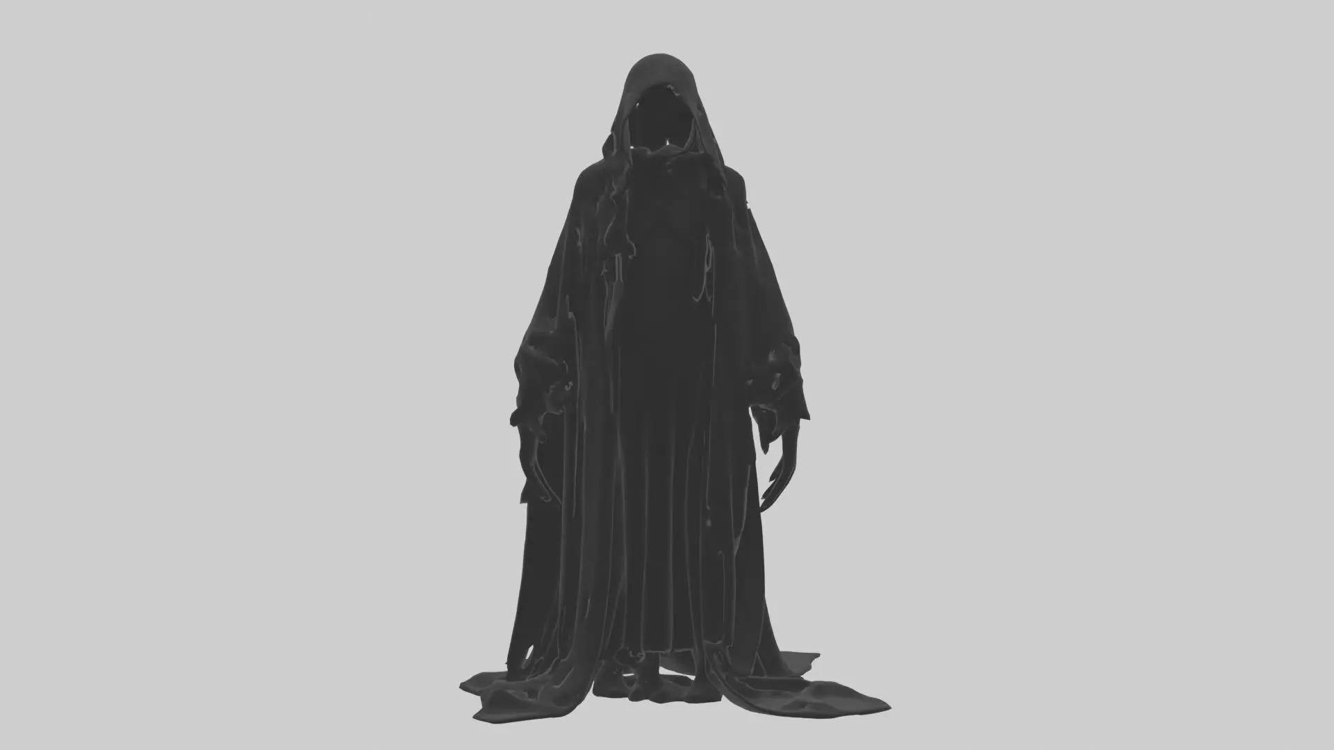 Darkfigure Model 1 Low-poly 3D model_0