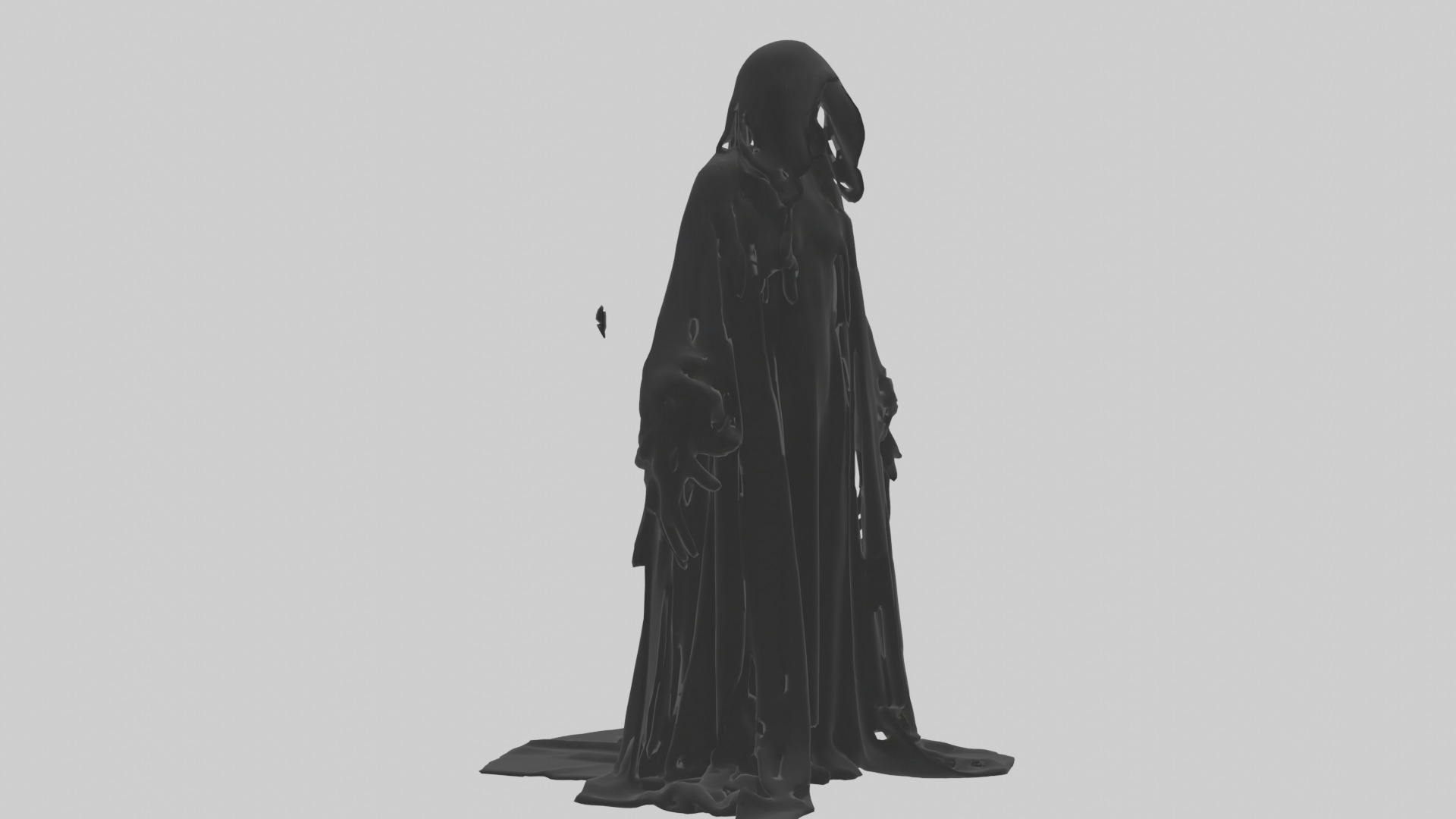 Darkfigure Model 1 Low-poly 3D model_5