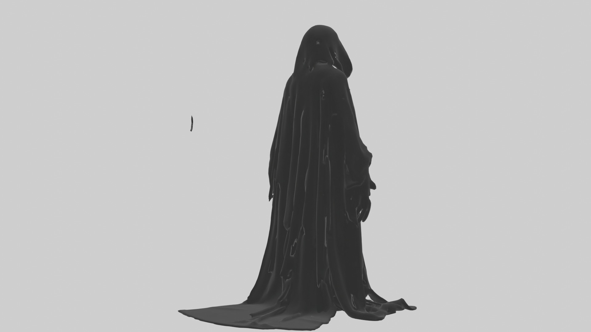 Darkfigure Model 1 Low-poly 3D model_4