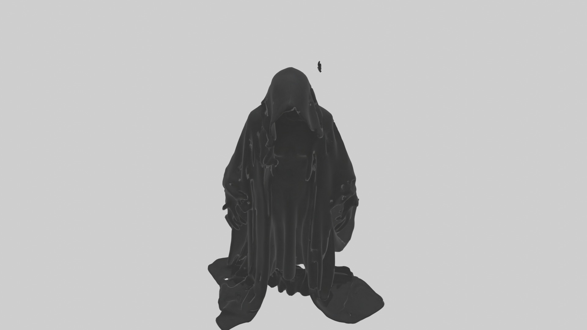Darkfigure Model 1 Low-poly 3D model_10