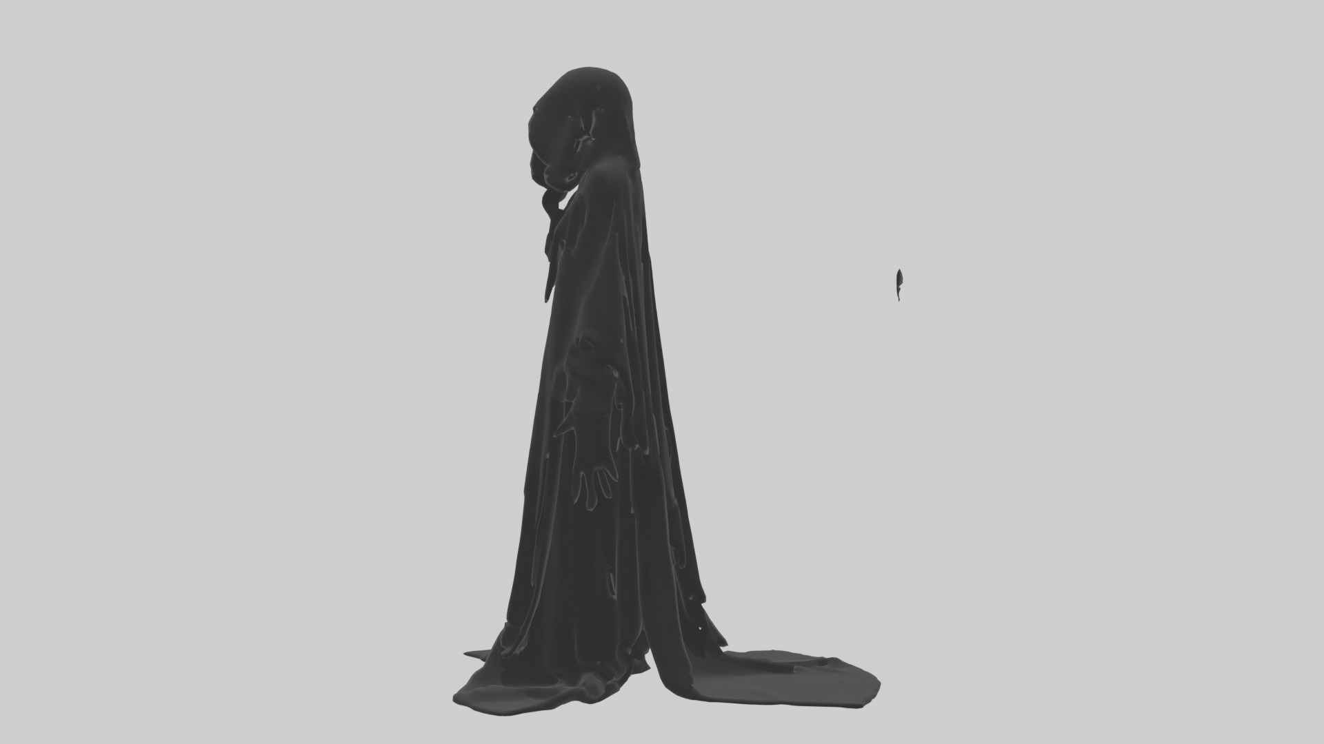 Darkfigure Model 1 Low-poly 3D model_6