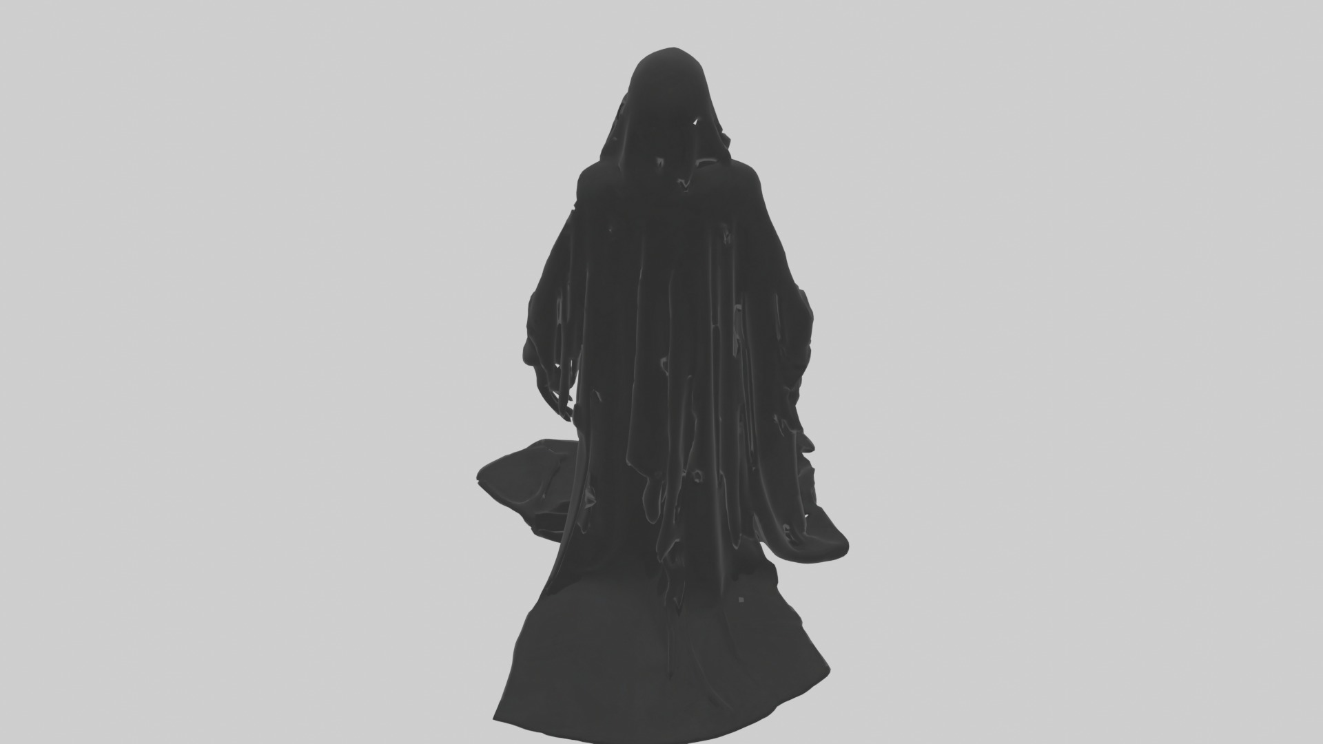 Darkfigure Model 1 Low-poly 3D model_9