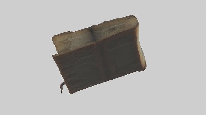 Cursedbook Model 1 Low-poly 3D model
