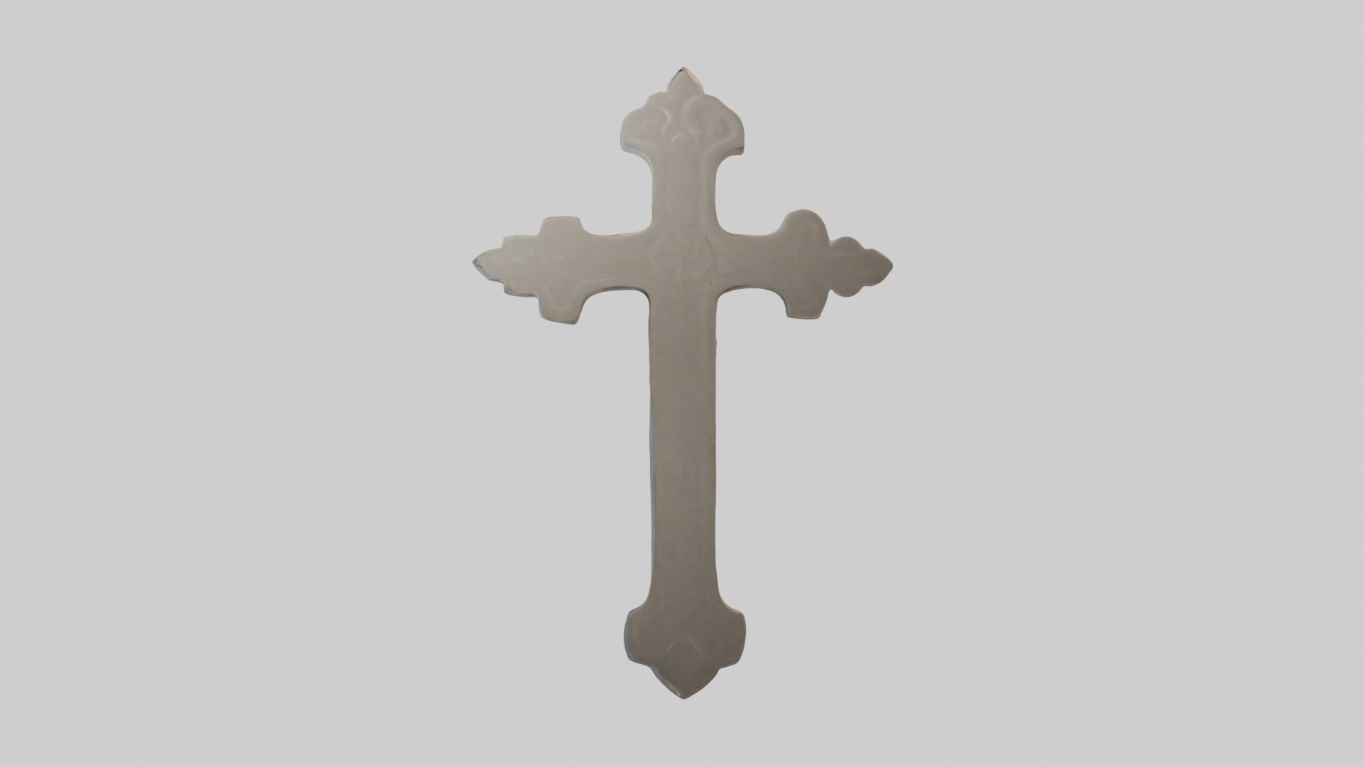 Cross Model 1 Low-poly 3D model_6