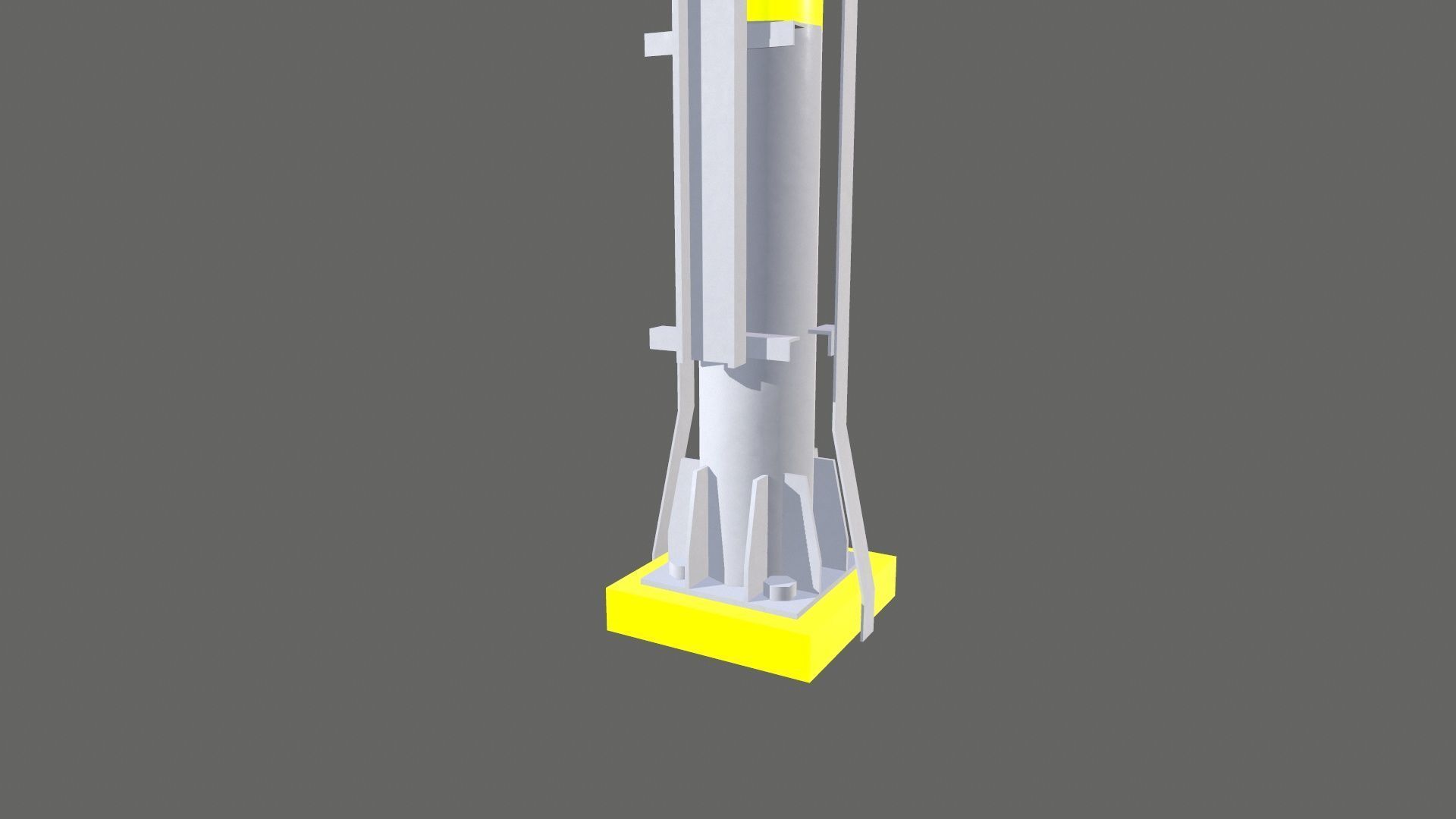 Pole RH Transform Low-poly 3D model_6