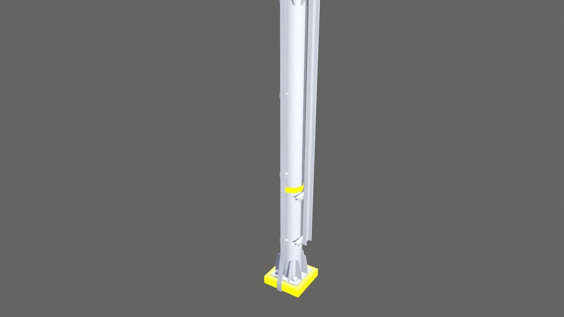 Pole RH Transform Low-poly 3D model_8