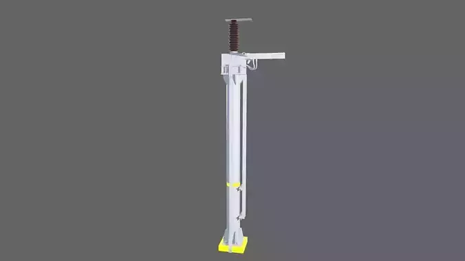 Pole RH Transform Low-poly 3D model