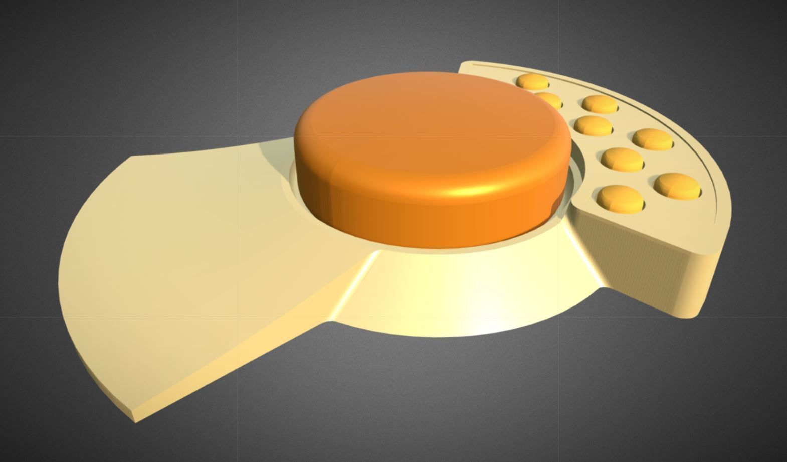 Spacemouse 3D model_2