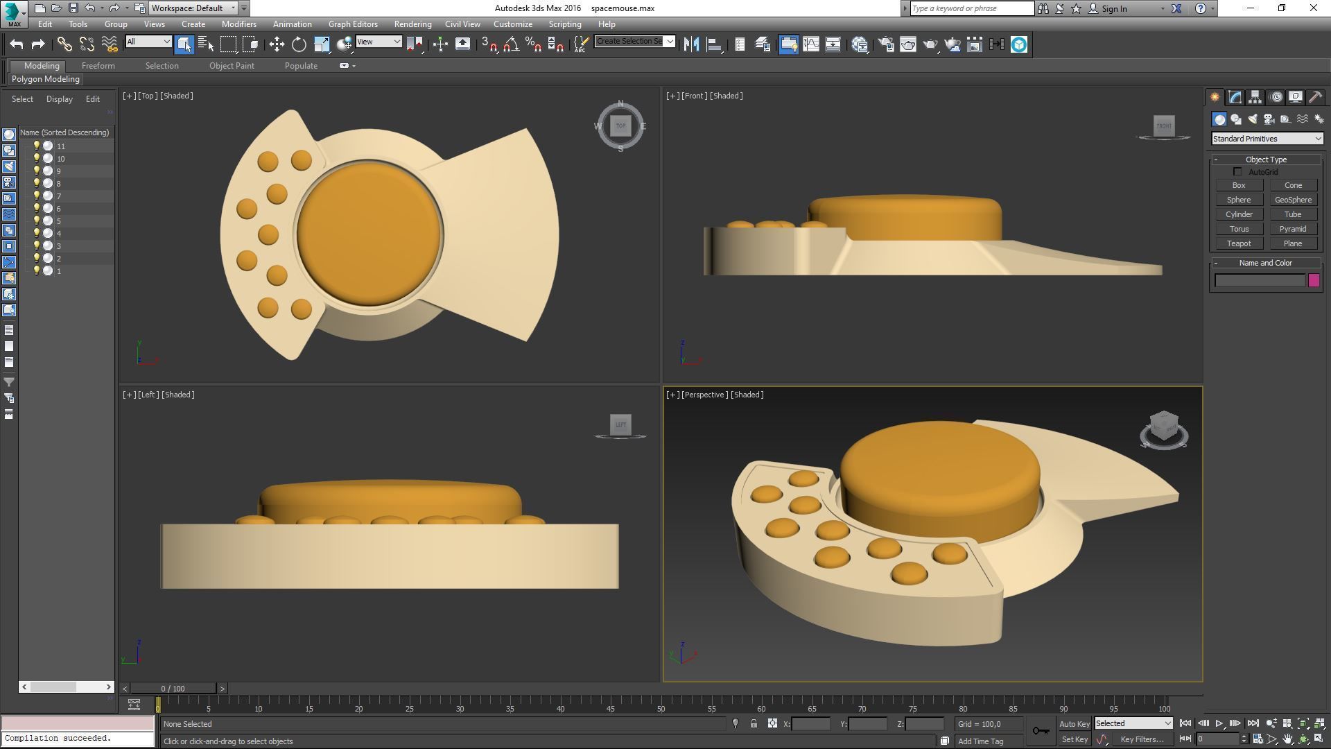 Spacemouse 3D model_6