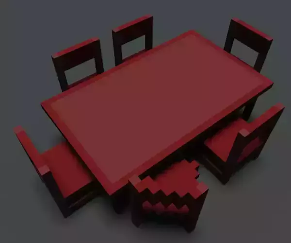Voxel Dinning Table