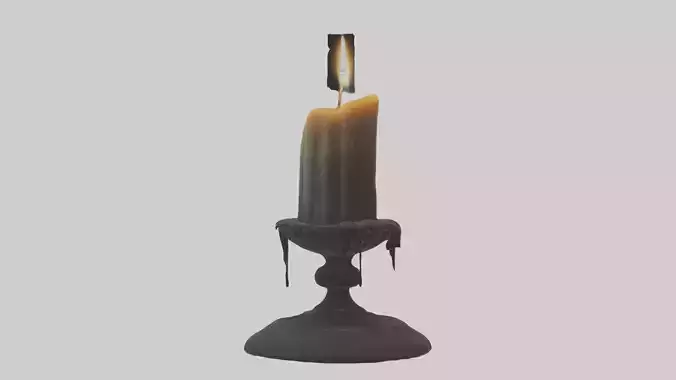 Creepy candle Model 
