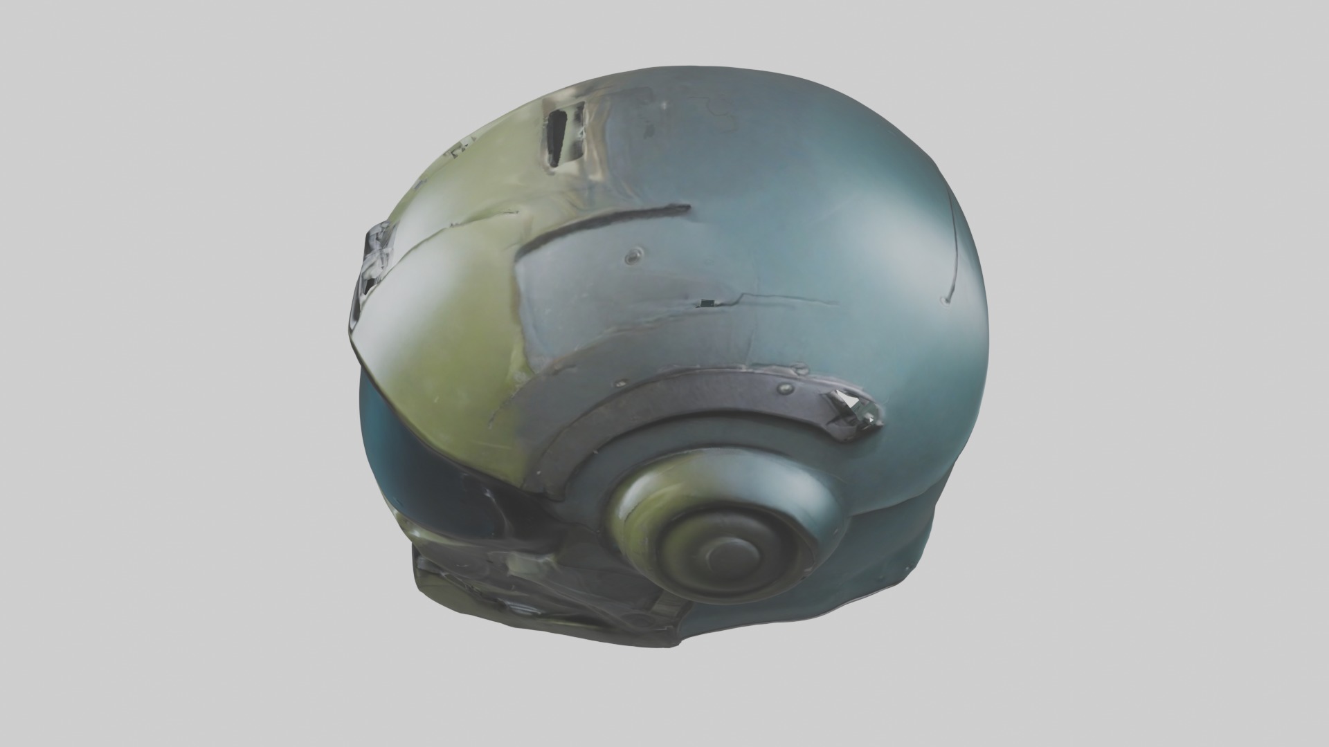 Cool Helmet Model 1 Low-poly 3D model_11