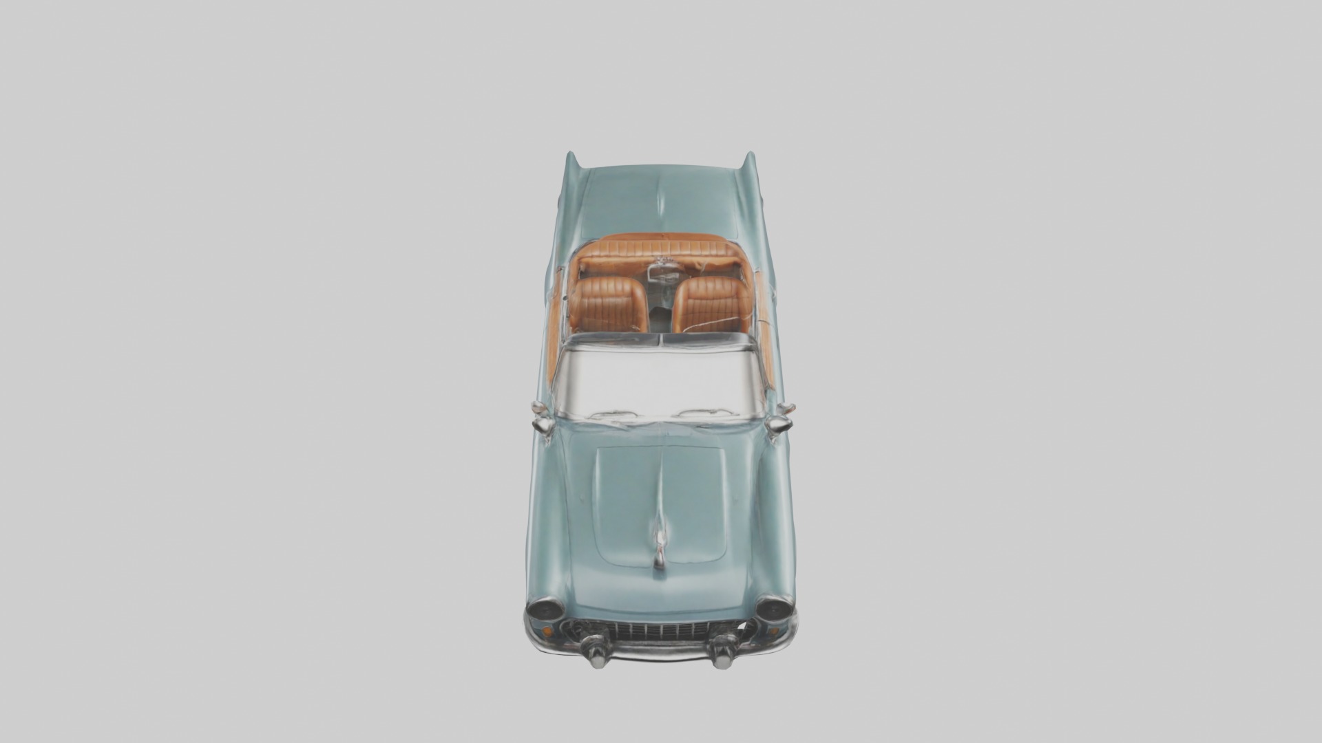 Classic Car Model 1 Low-poly 3D model_10