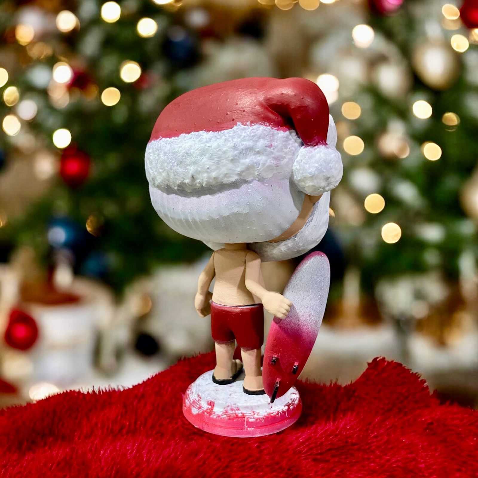  Funko pop santa claus surfer 3D print model_3