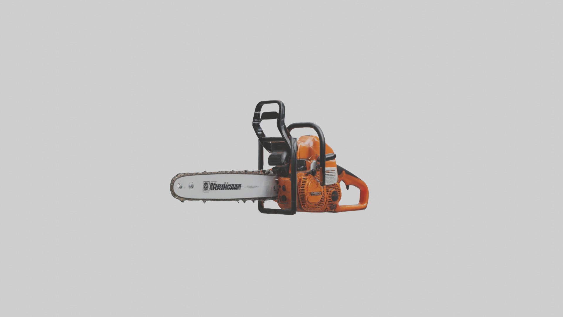 Chainsaw Model 1 Low-poly 3D model_2