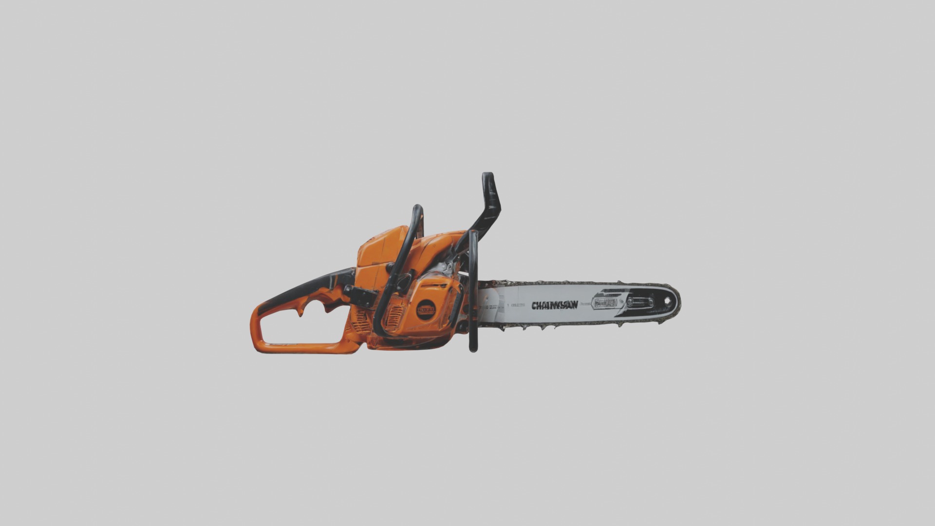 Chainsaw Model 1 Low-poly 3D model_6