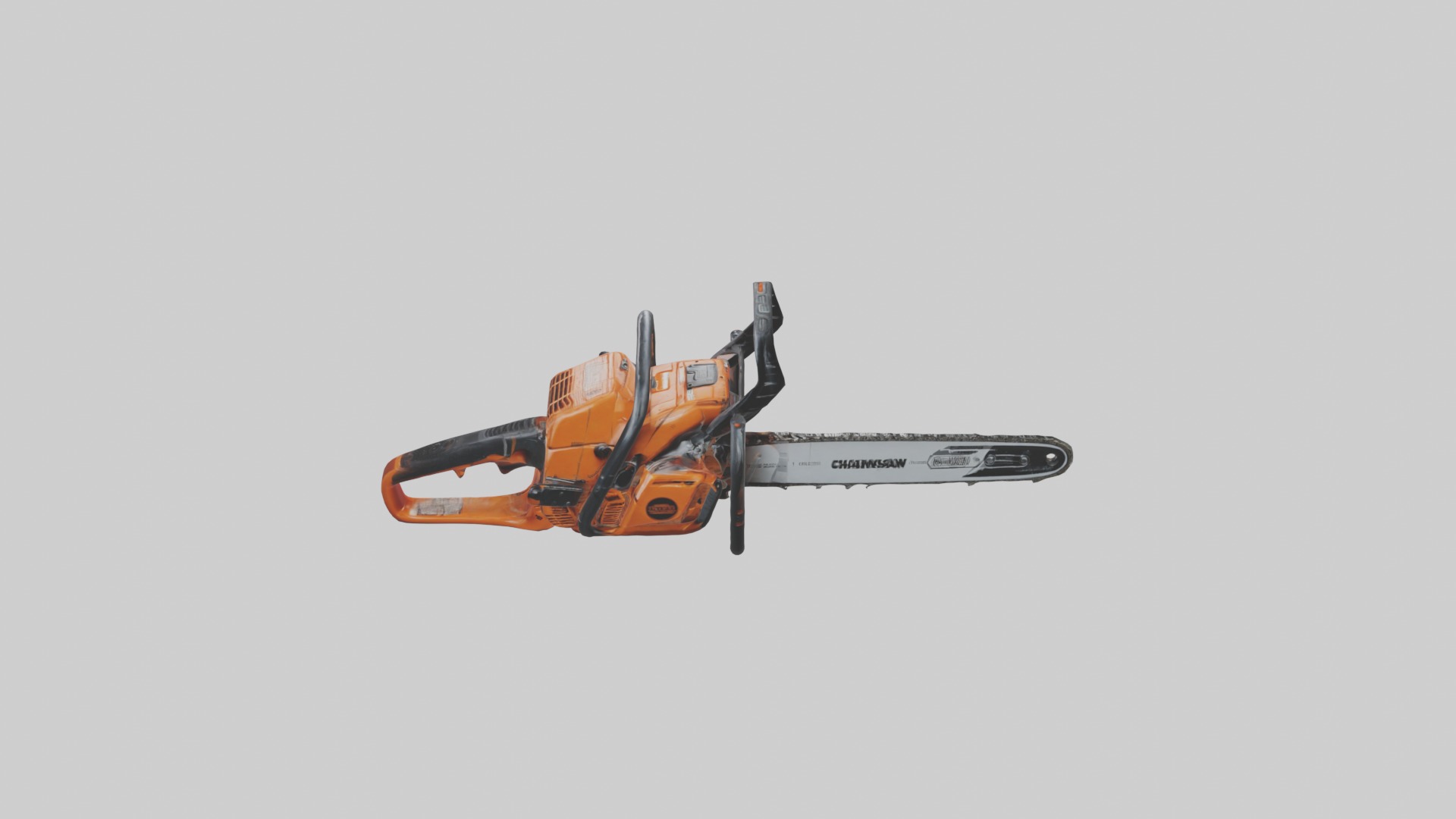 Chainsaw Model 1 Low-poly 3D model_11