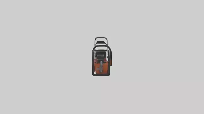 Chainsaw Model 1 Low-poly 3D model