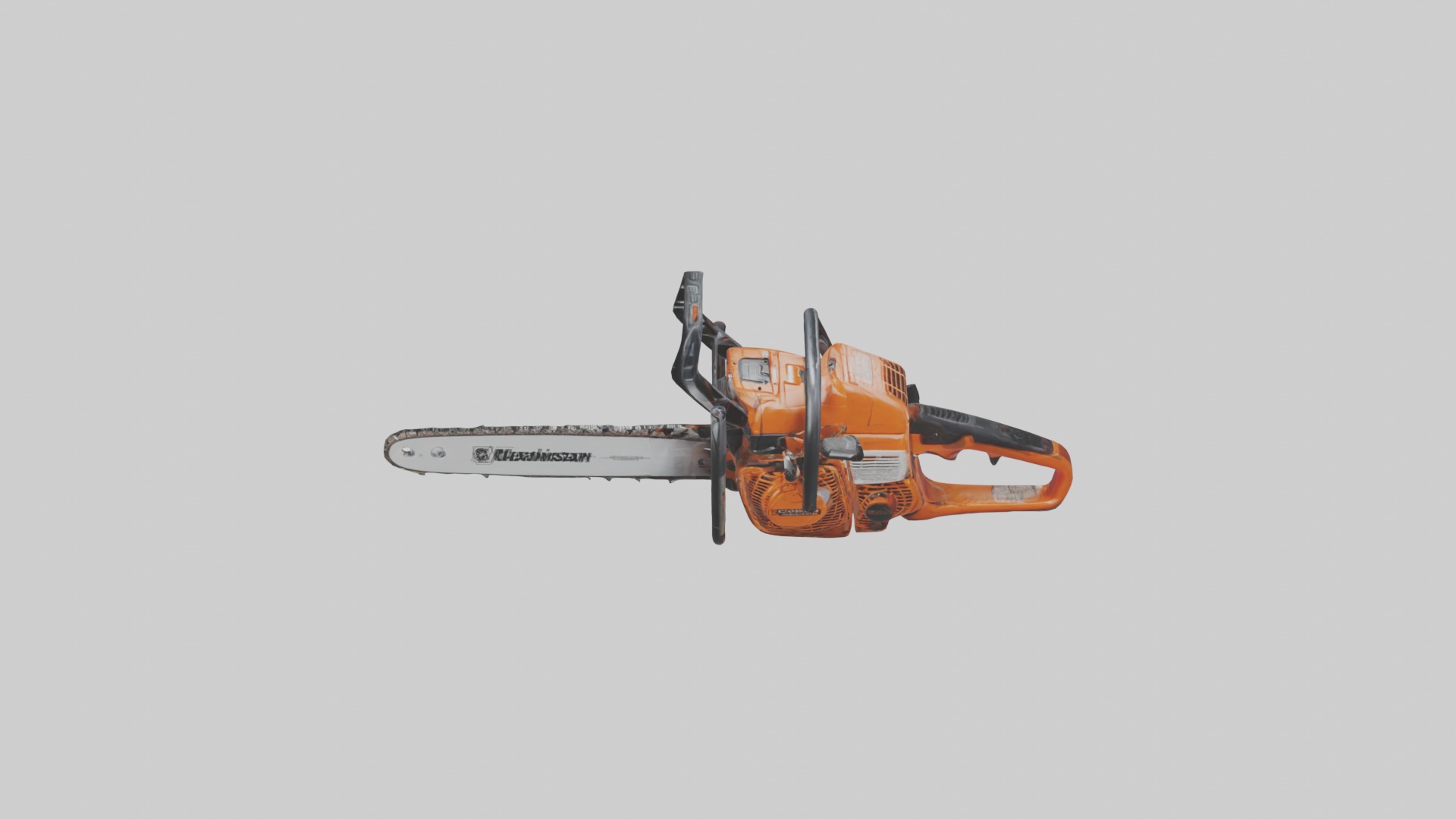 Chainsaw Model 1 Low-poly 3D model_12