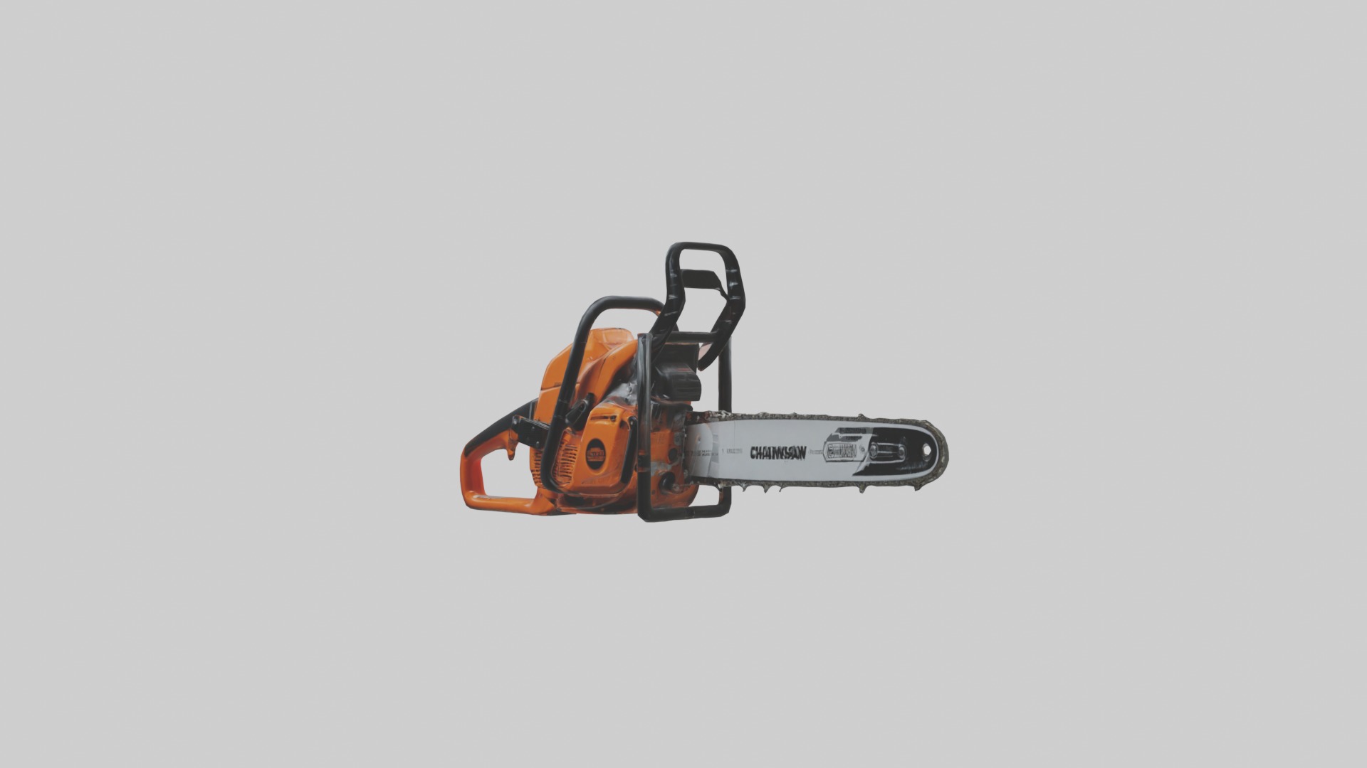 Chainsaw Model 1 Low-poly 3D model_1