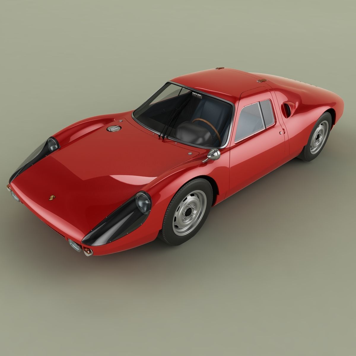 Porsche 904 GTS 3D model_5