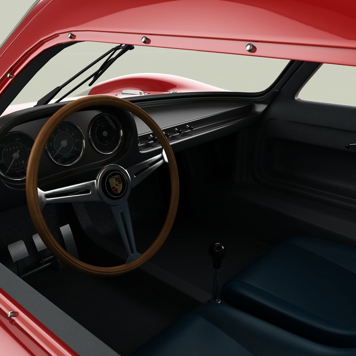 Porsche 904 GTS 3D model_8