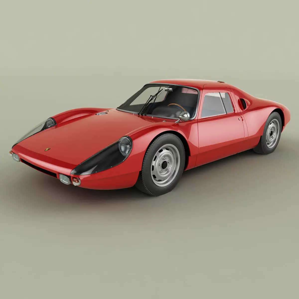 Porsche 904 GTS 3D model_0