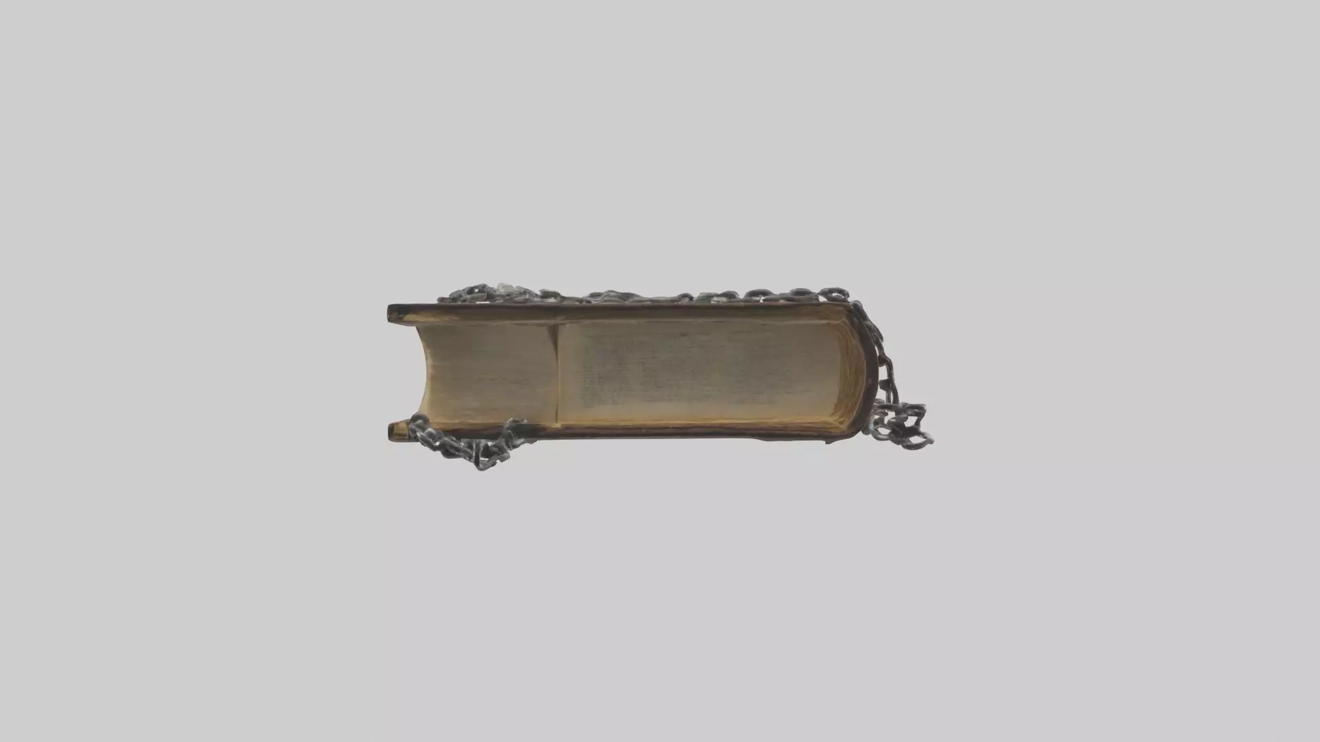 Chainedbook Model 1 Low-poly 3D model_0