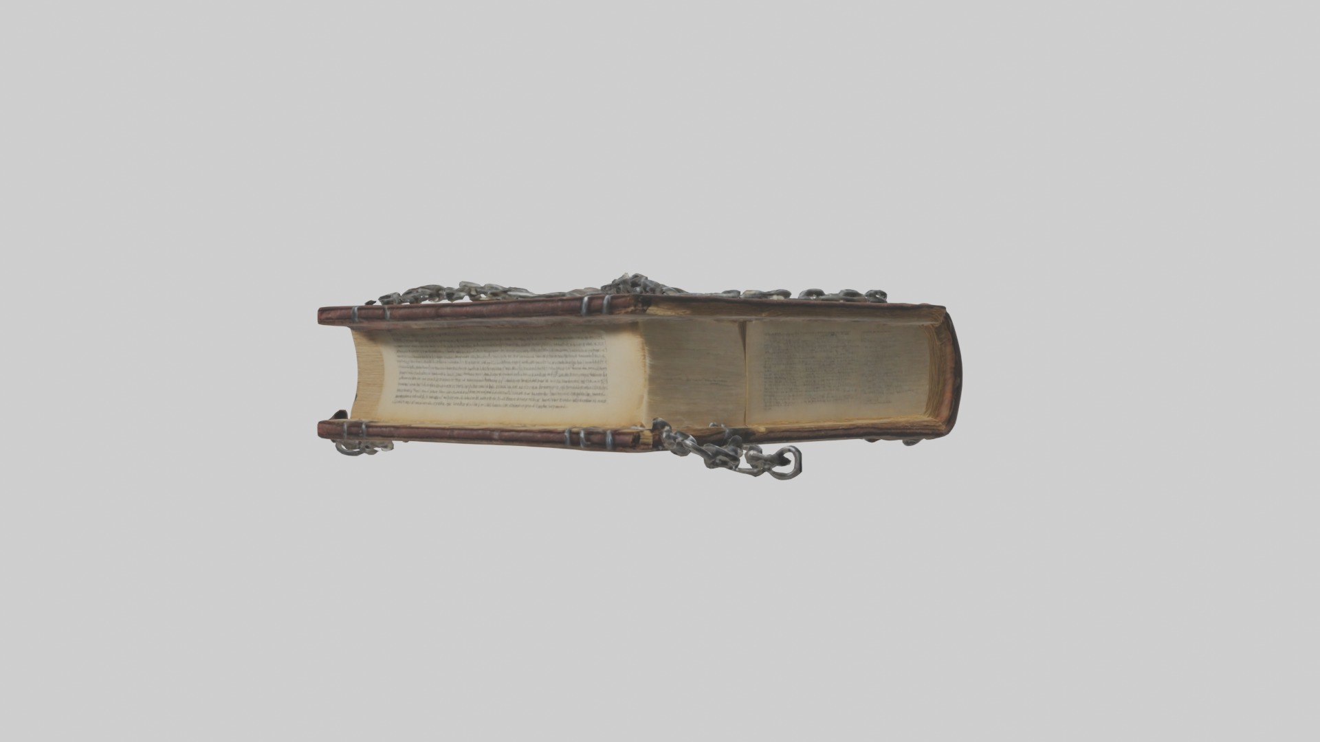 Chainedbook Model 1 Low-poly 3D model_1