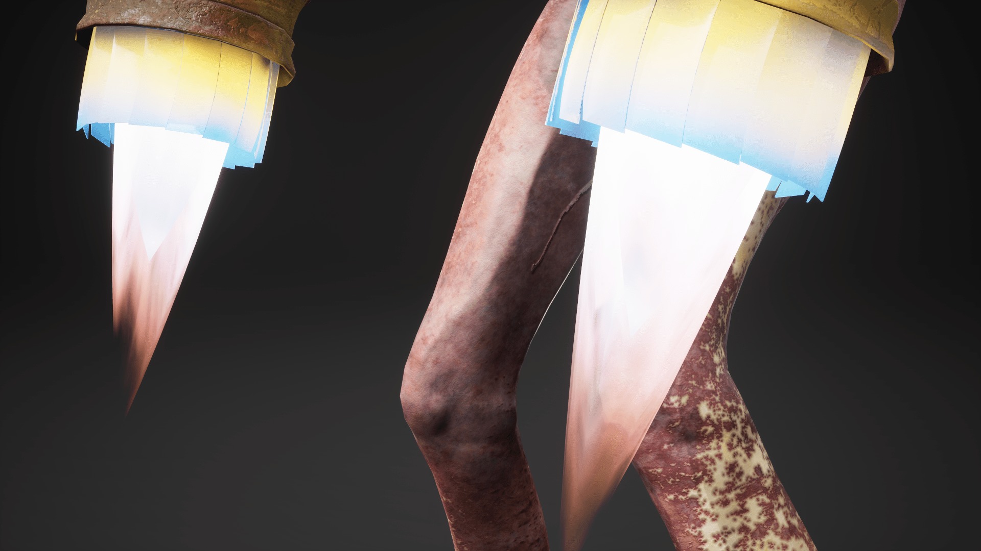 Sci-fi Cyber Victim 7 Low-poly 3D model_14