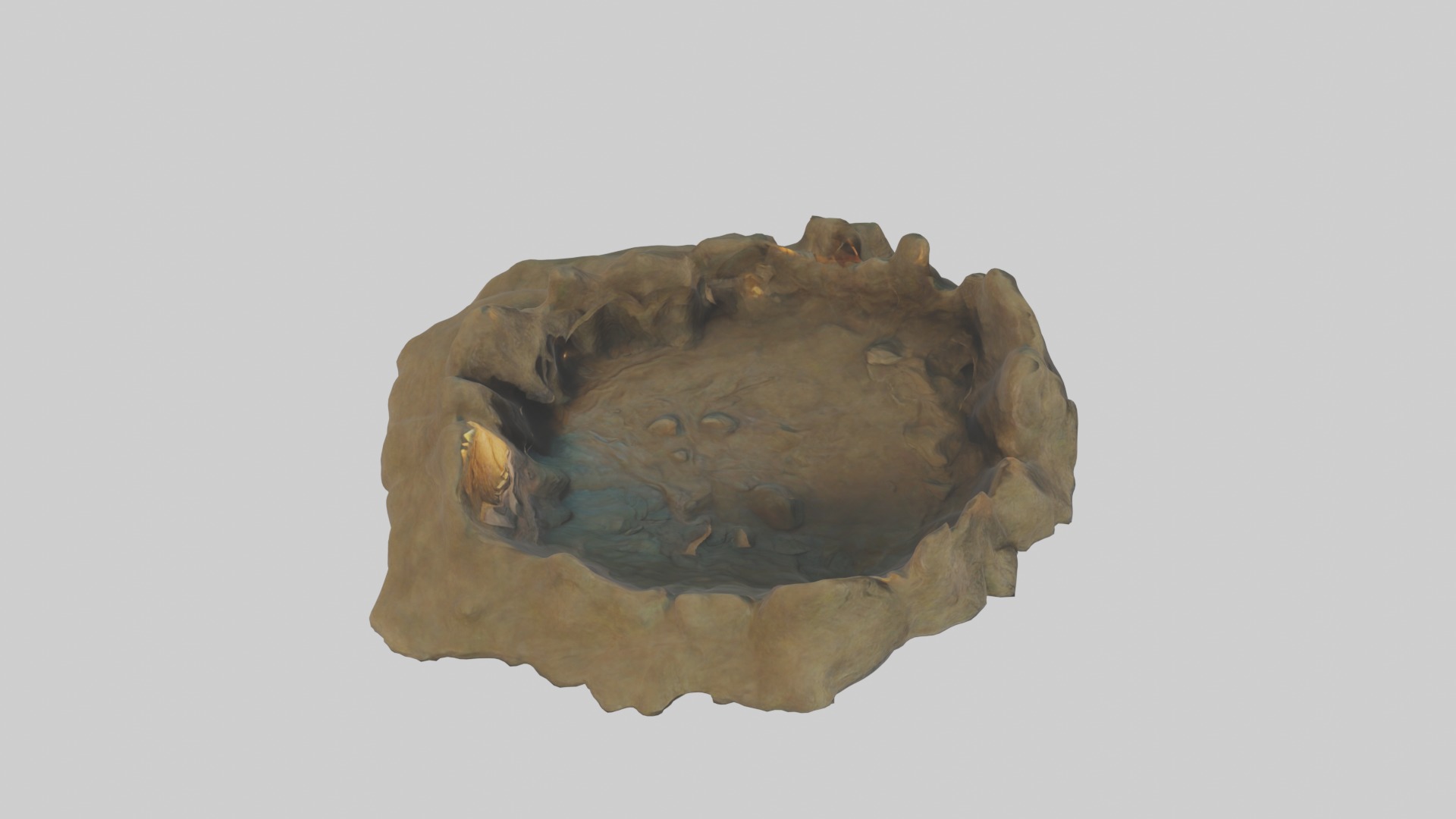 Cave Model 1 Low-poly 3D model_12