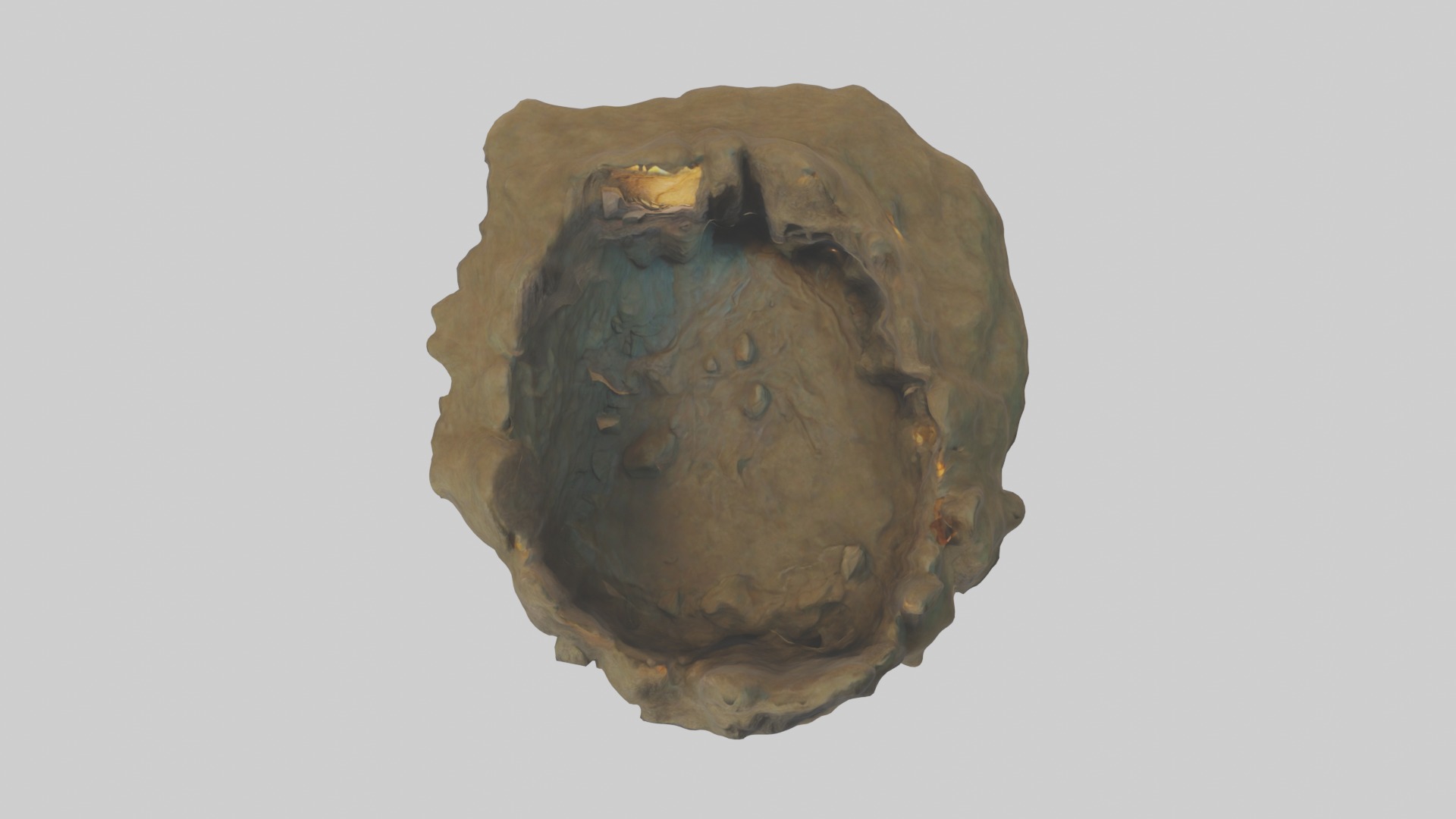 Cave Model 1 Low-poly 3D model_8