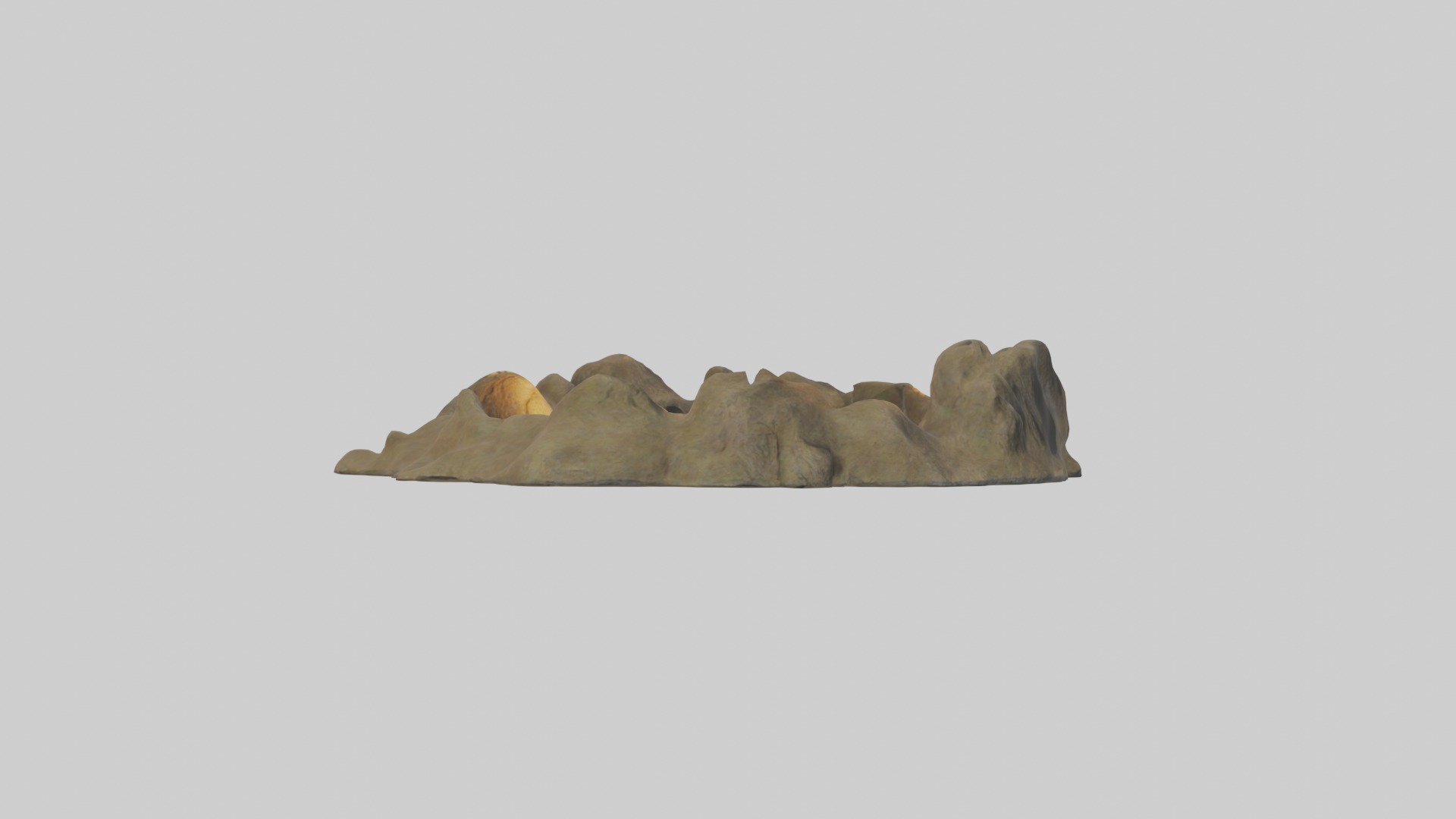Cave Model 1 Low-poly 3D model_5
