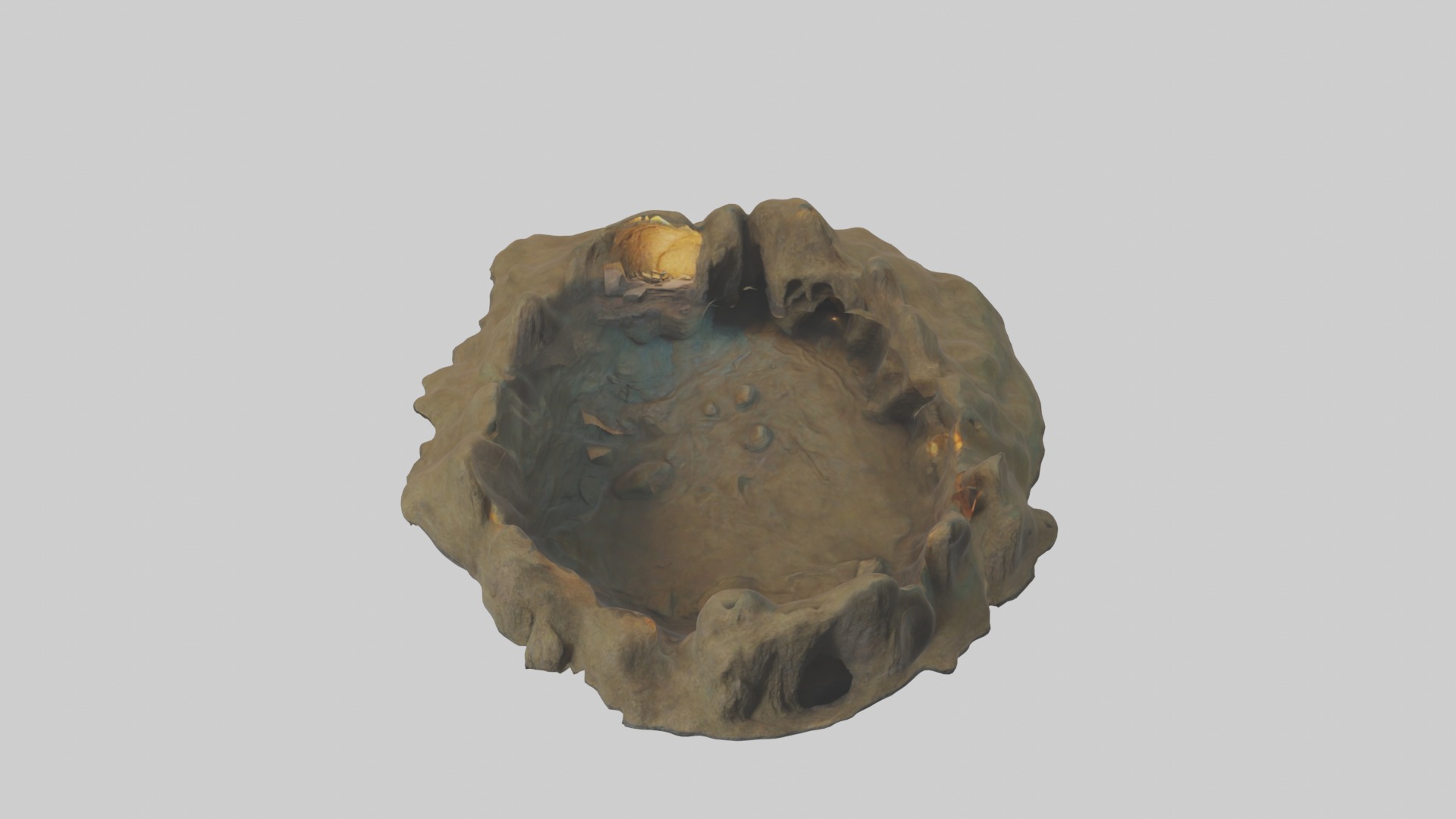 Cave Model 1 Low-poly 3D model_10