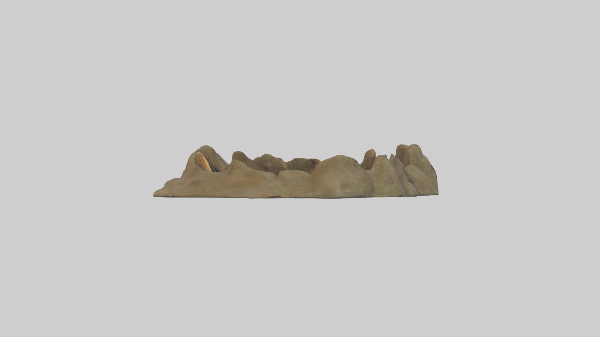 Cave Model 1 Low-poly 3D model_7