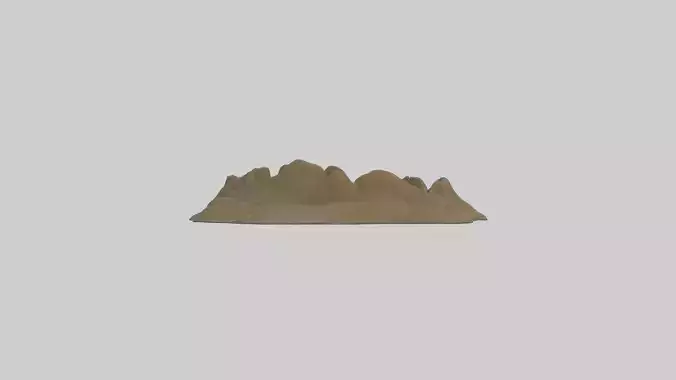 Cave Model 1 Low-poly 3D model