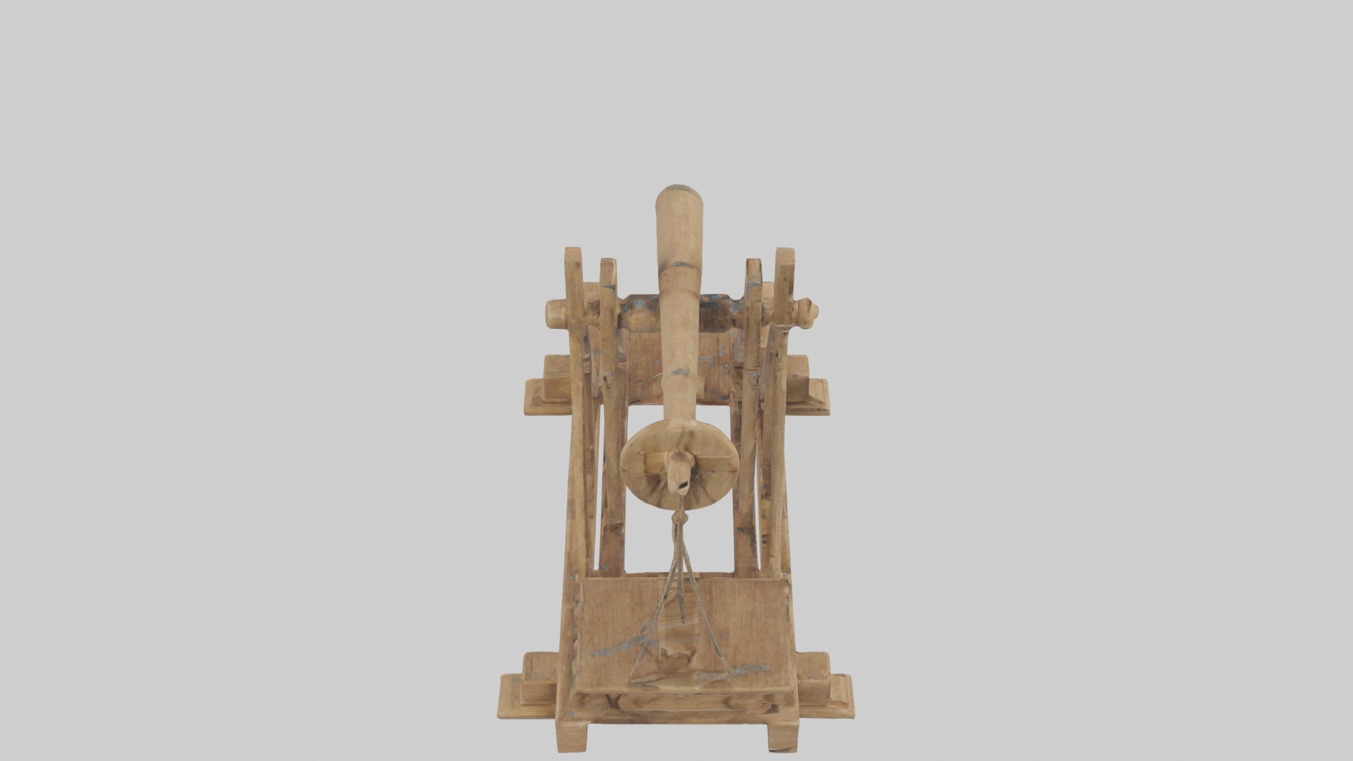 Catapult Model 1 Low-poly 3D model_12